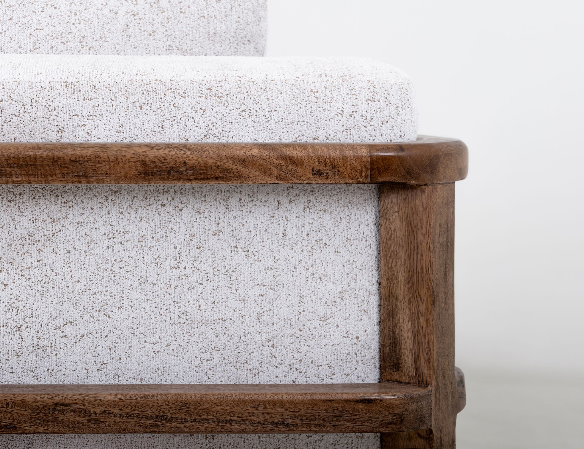 Roots - Sofa - Pearl Silver / Light Brown