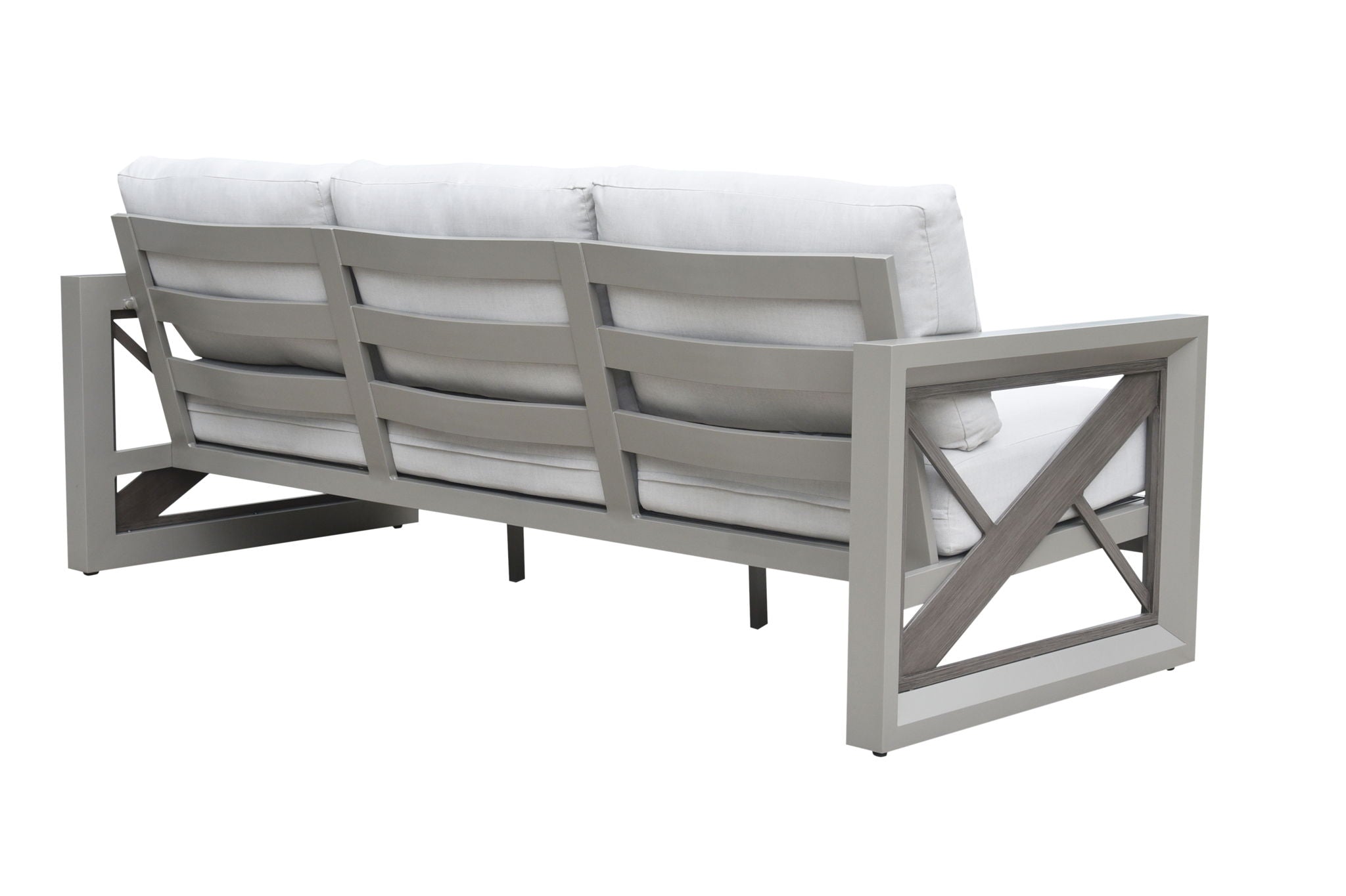 Dalilah - Patio Sofa - Gray