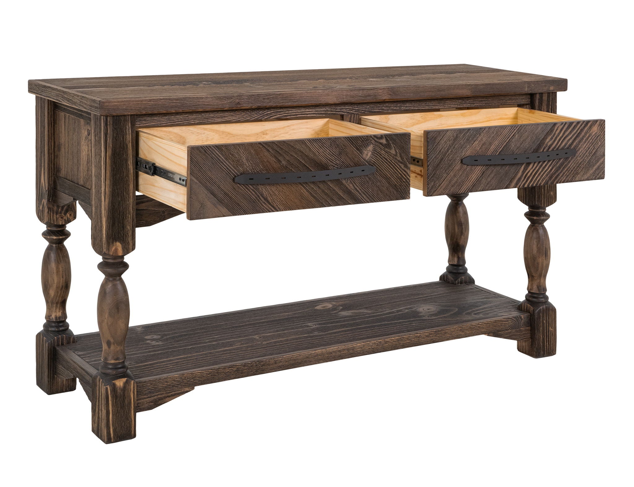 Dutton - Console / Sofa Table - Caramel Brown