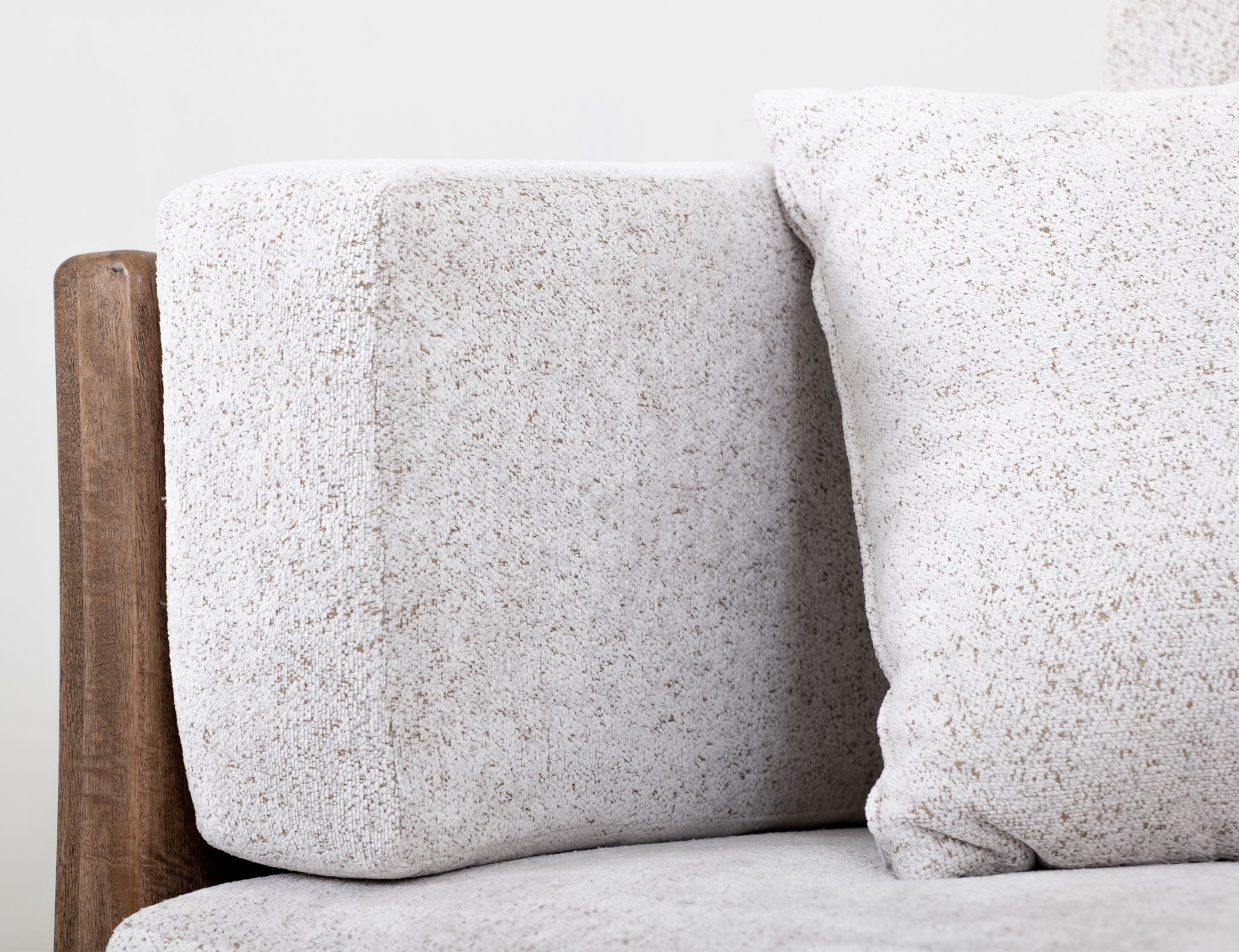 Roots - Sofa - Pearl Silver / Light Brown