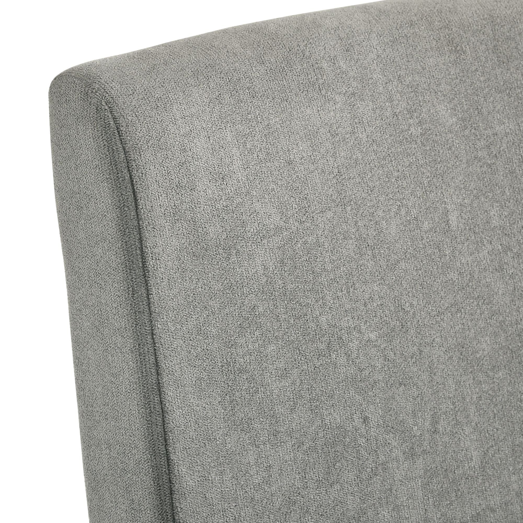 Weston - Upholstery Side Chair (Set of 2) - Walnut With Smoke Fabric