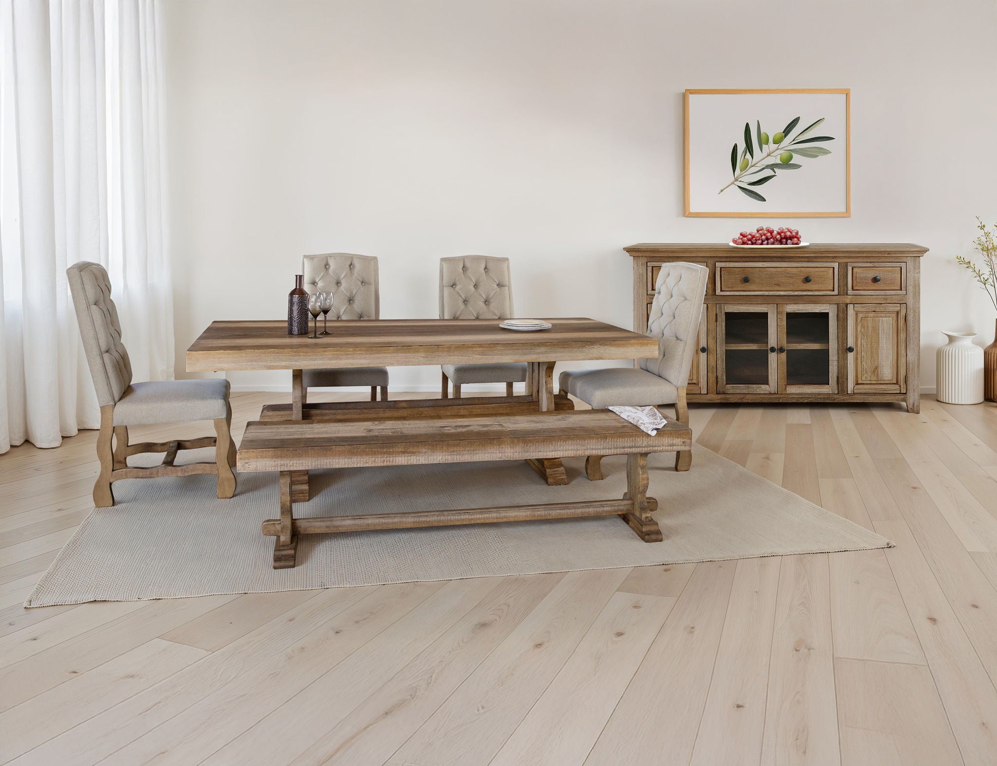 Marquez - Console - Two Tone Light Brown