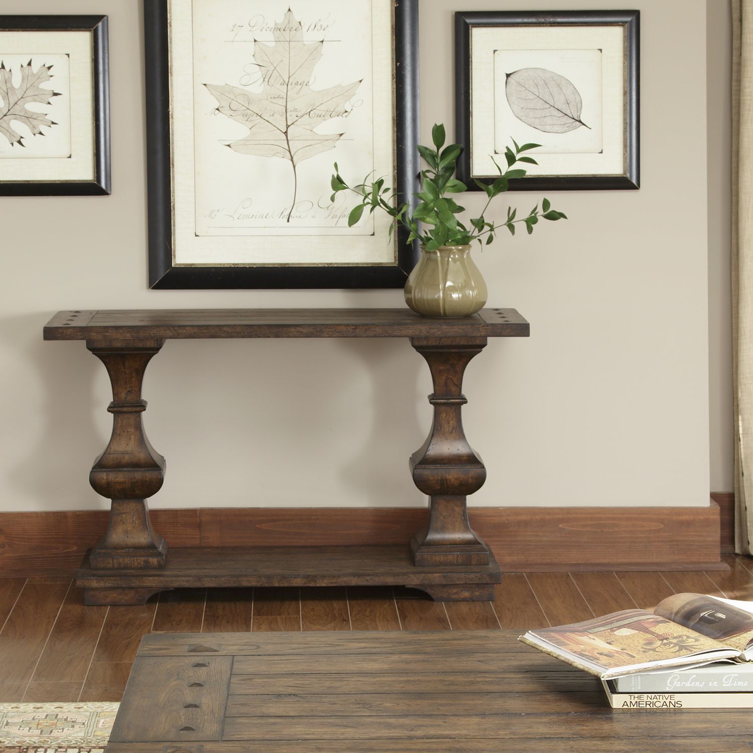 Sedona sofa table - Brown