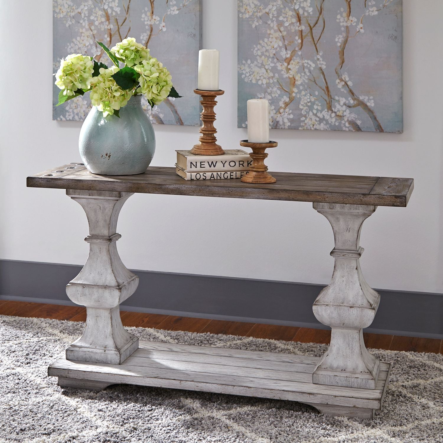 Sedona sofa table - White