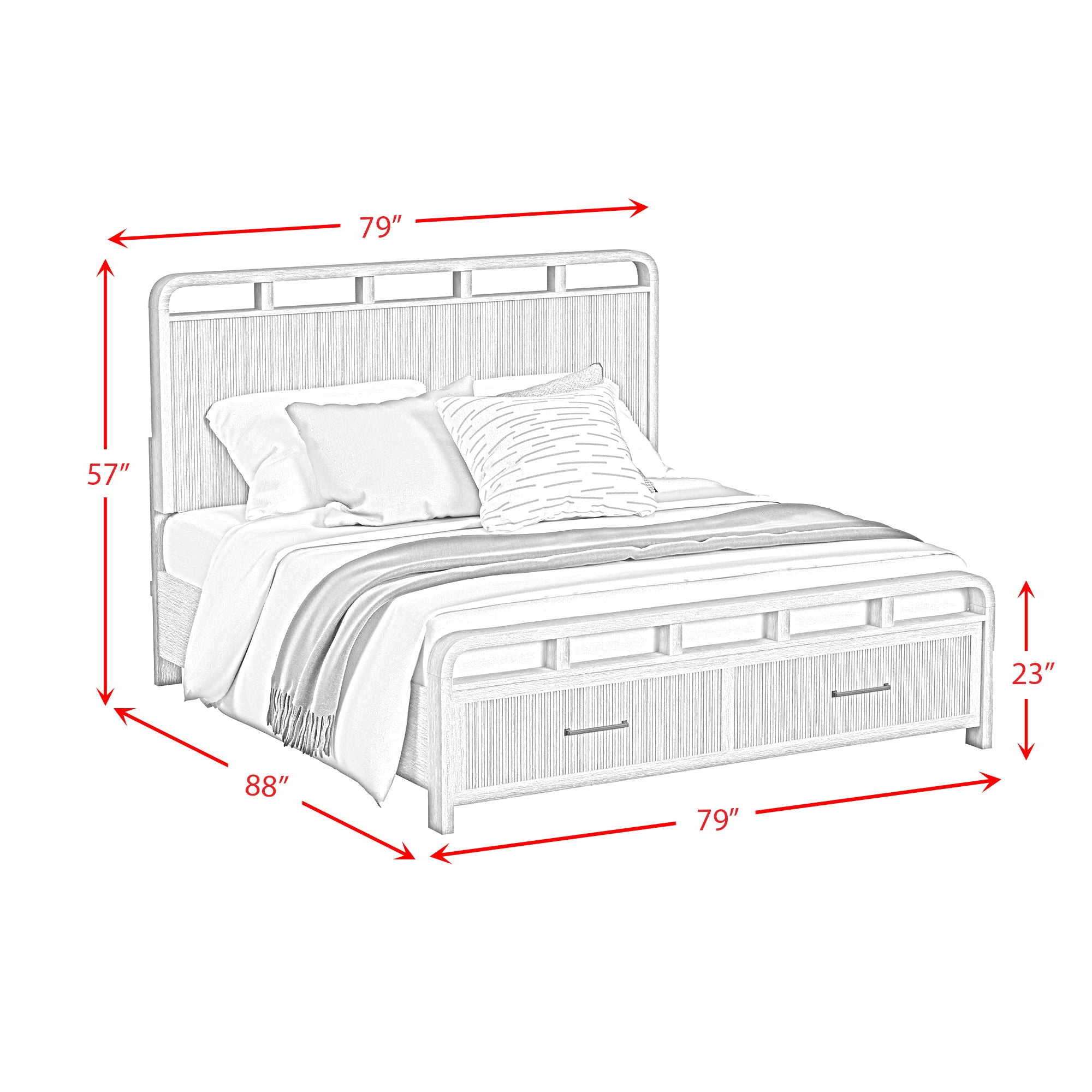 Ridgemont - Storage Bed