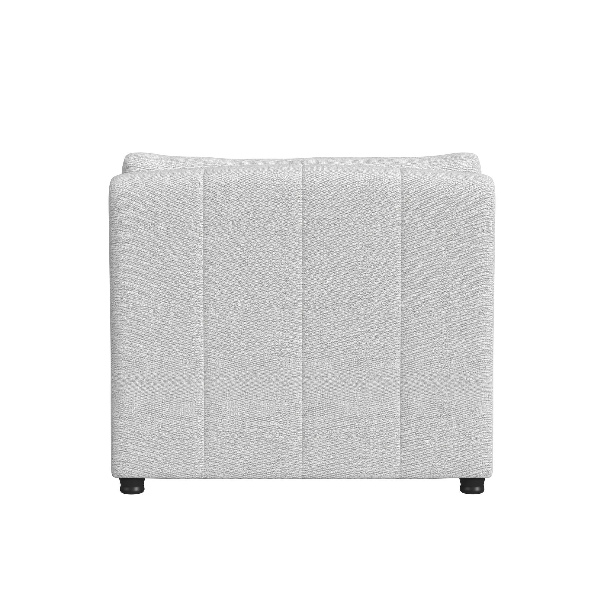 Zandara - 5 Piece Modular Set Sectional With Ottoman - Beige