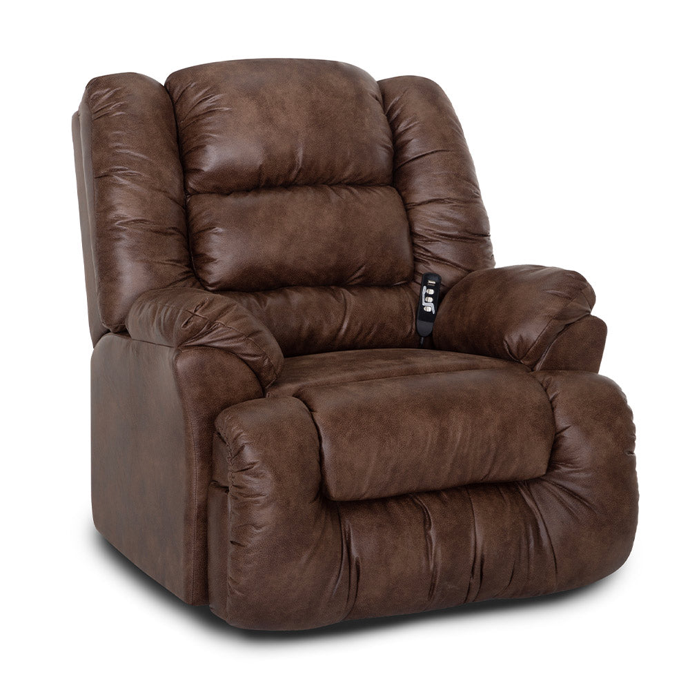 Crazy Low Price - 4468 Stockton Lift Chair in 3082-14 Cash Tobacco By Franklin Corp