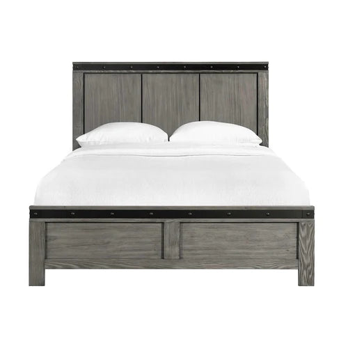 Crazy Low Price - Wade Gray Bedroom Queen Or King 4 Piece Set