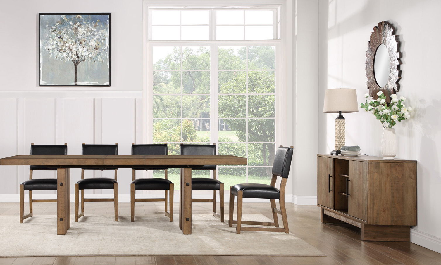 Atmore - Server - Dark Brown