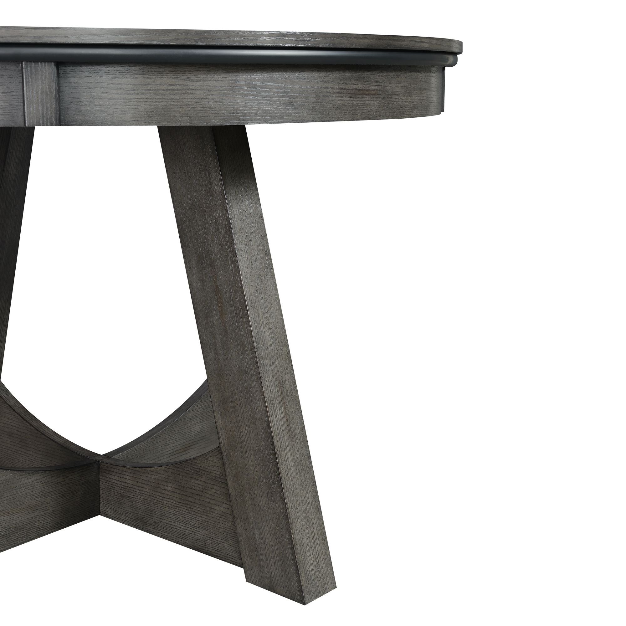 Prince - Round Game Table - Gray