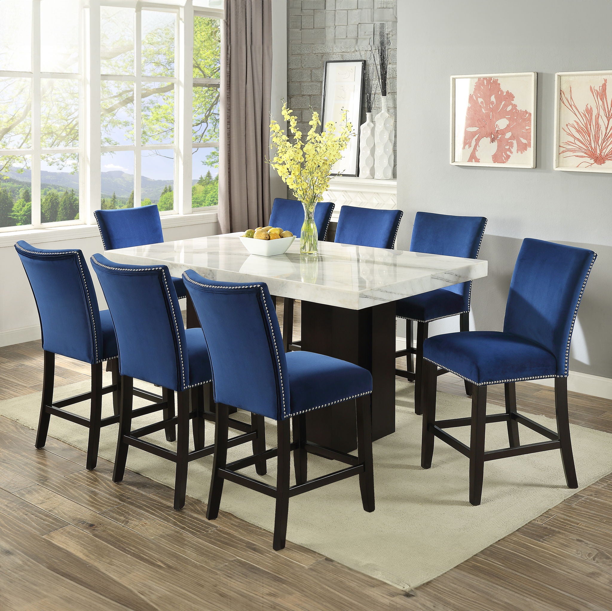 Camila - Rectangular Counter Dining Set