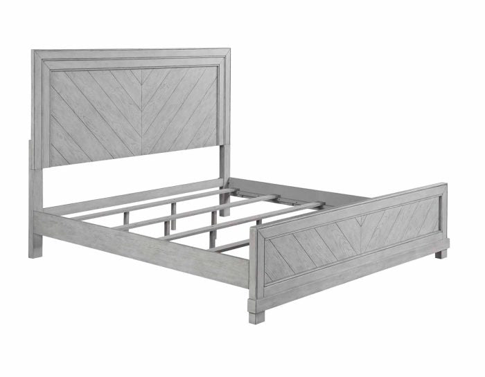 Crazy Low Price - Montana Gray Queen or King 4 Piece Bedroom Set by Steve Silver