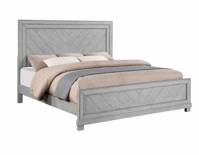 Crazy Low Price - Montana Gray Queen or King 4 Piece Bedroom Set by Steve Silver