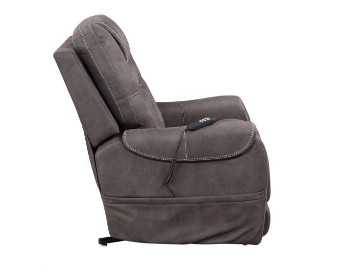 Brisbane Power Lift Chair w/Three Heat Zones, Stone by Steve Silver