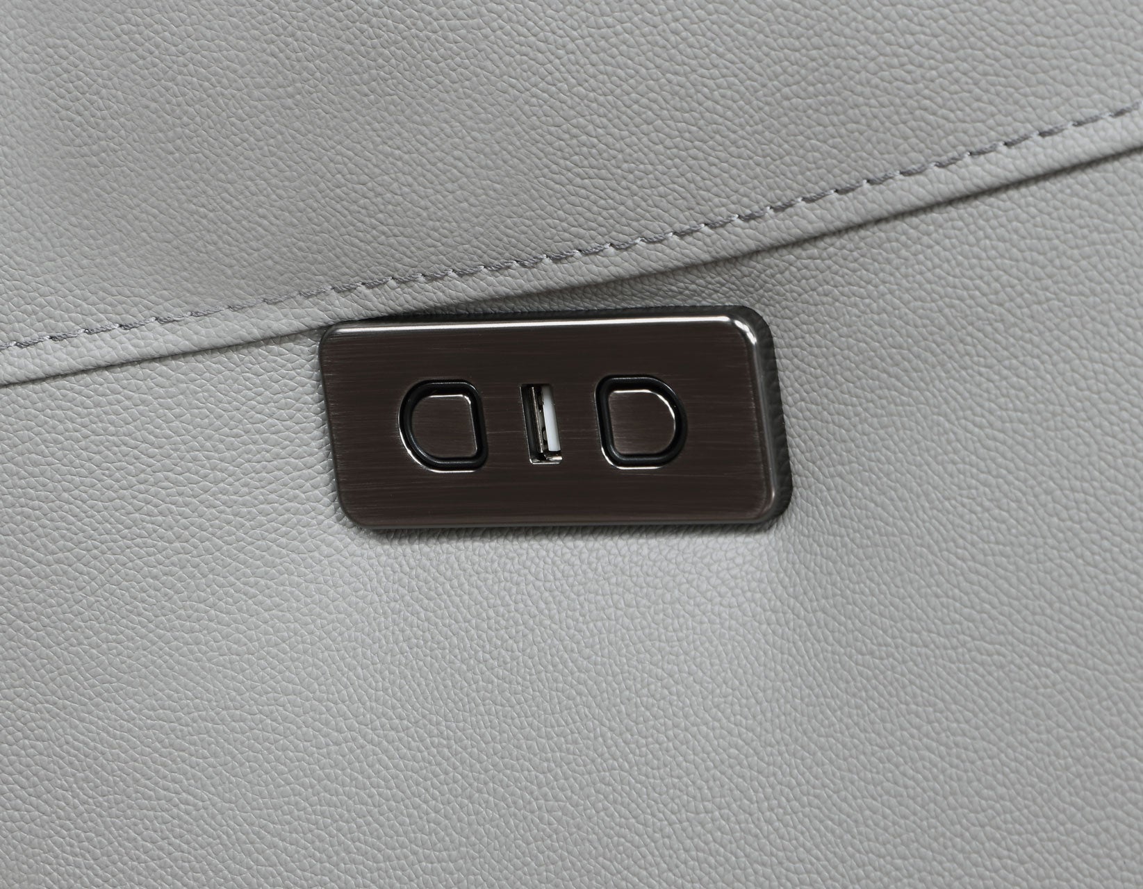 Alexandria Leather 6-Piece Power Reclining Set, Stone by Steve Silver