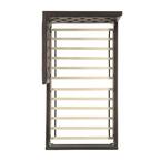 Julesburg Corner Twin Bed in Brown PU