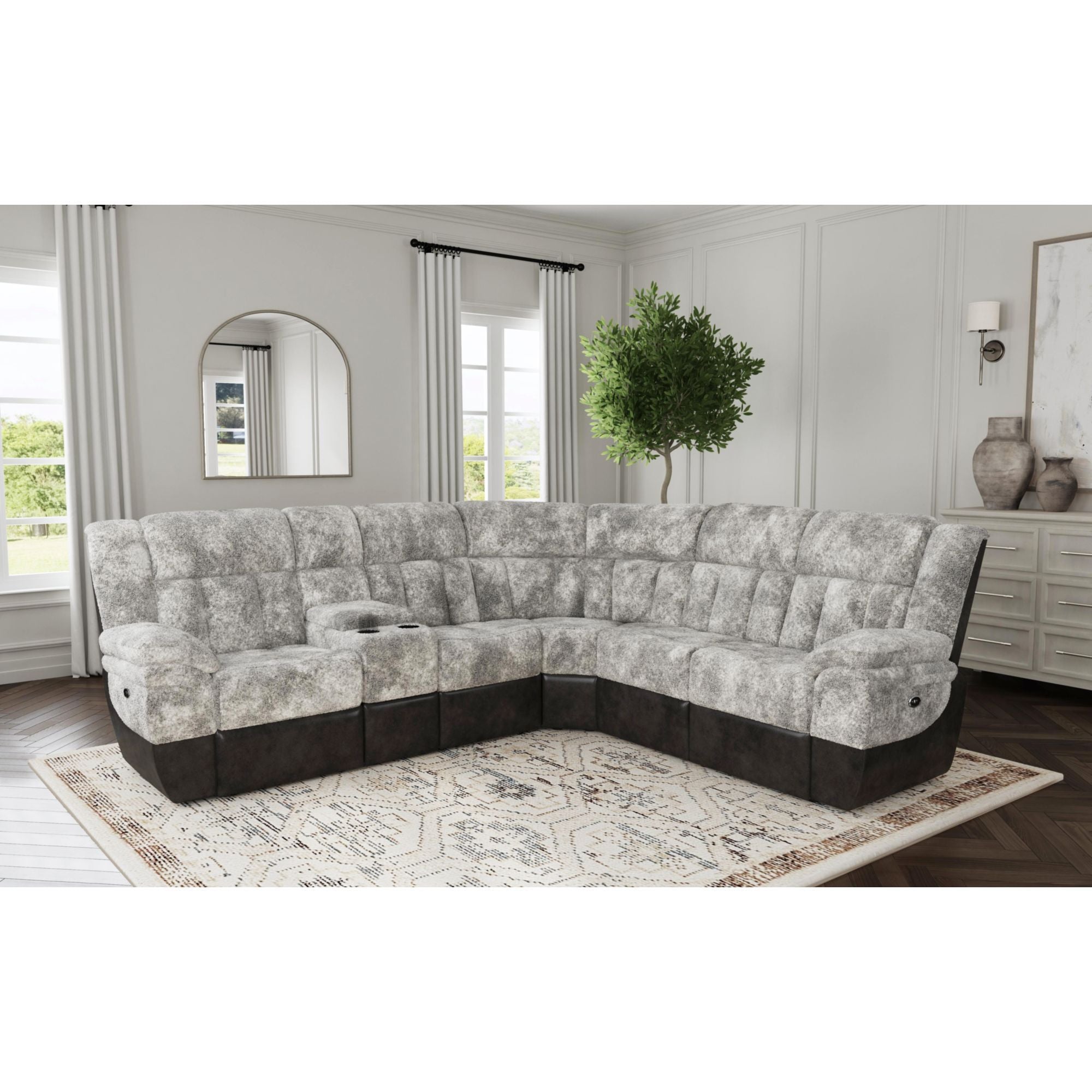 Santorini - 6 Piece Motion Sectional Set