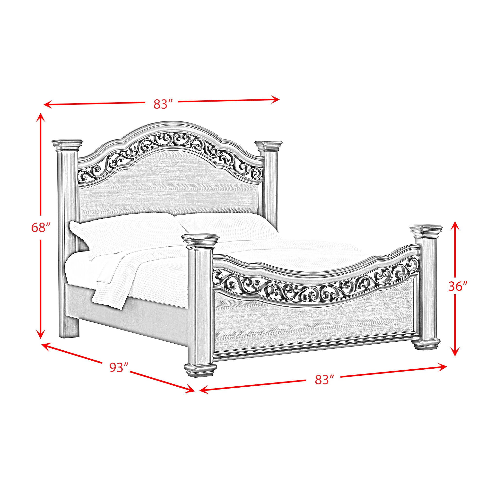 Brunswick - Panel Bed