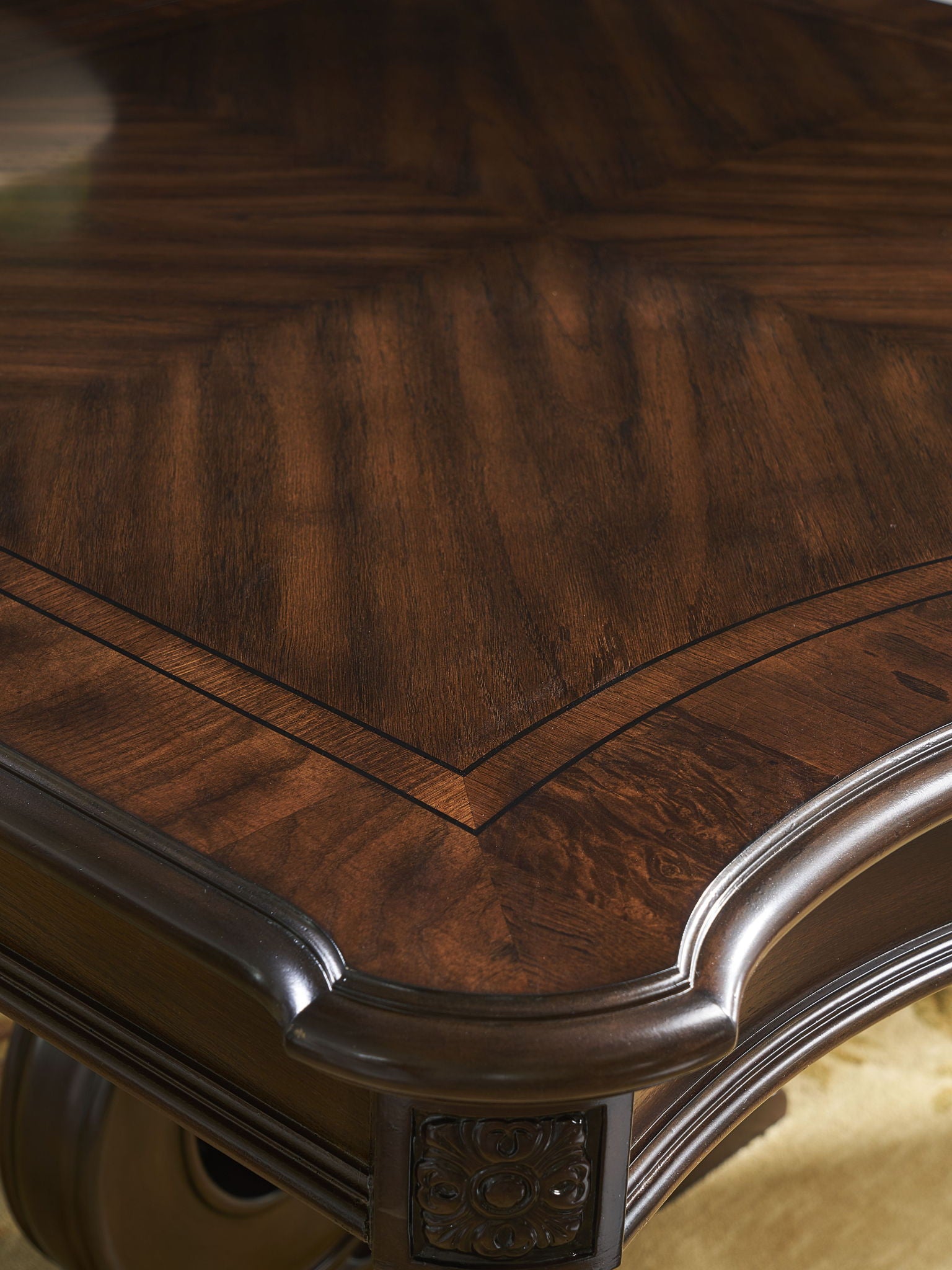 Royale - Dining Table - Dark Brown