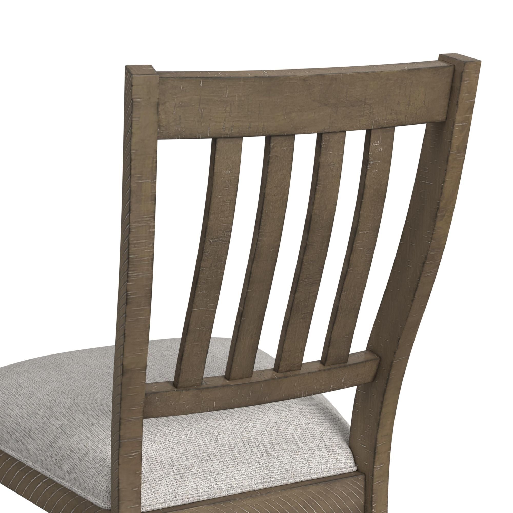 Yellowstone - Dining Side Chair (Set of 2) - Medium Brown / Gray