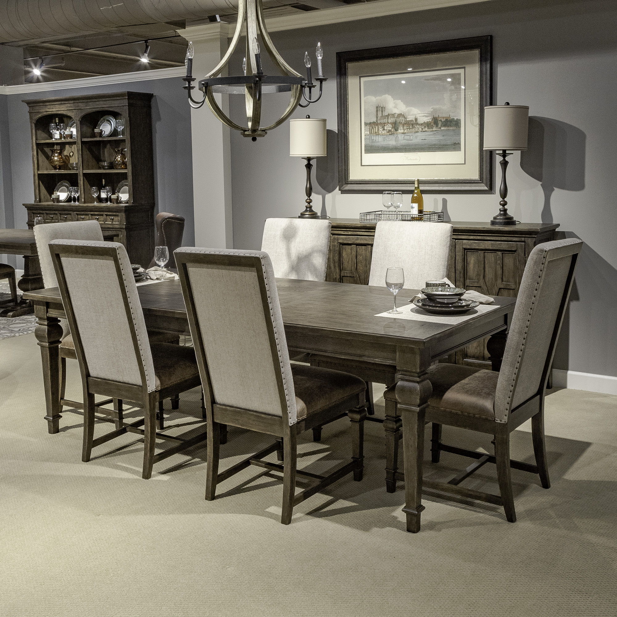 Paradise Valley - Opt Rectangular Table Set