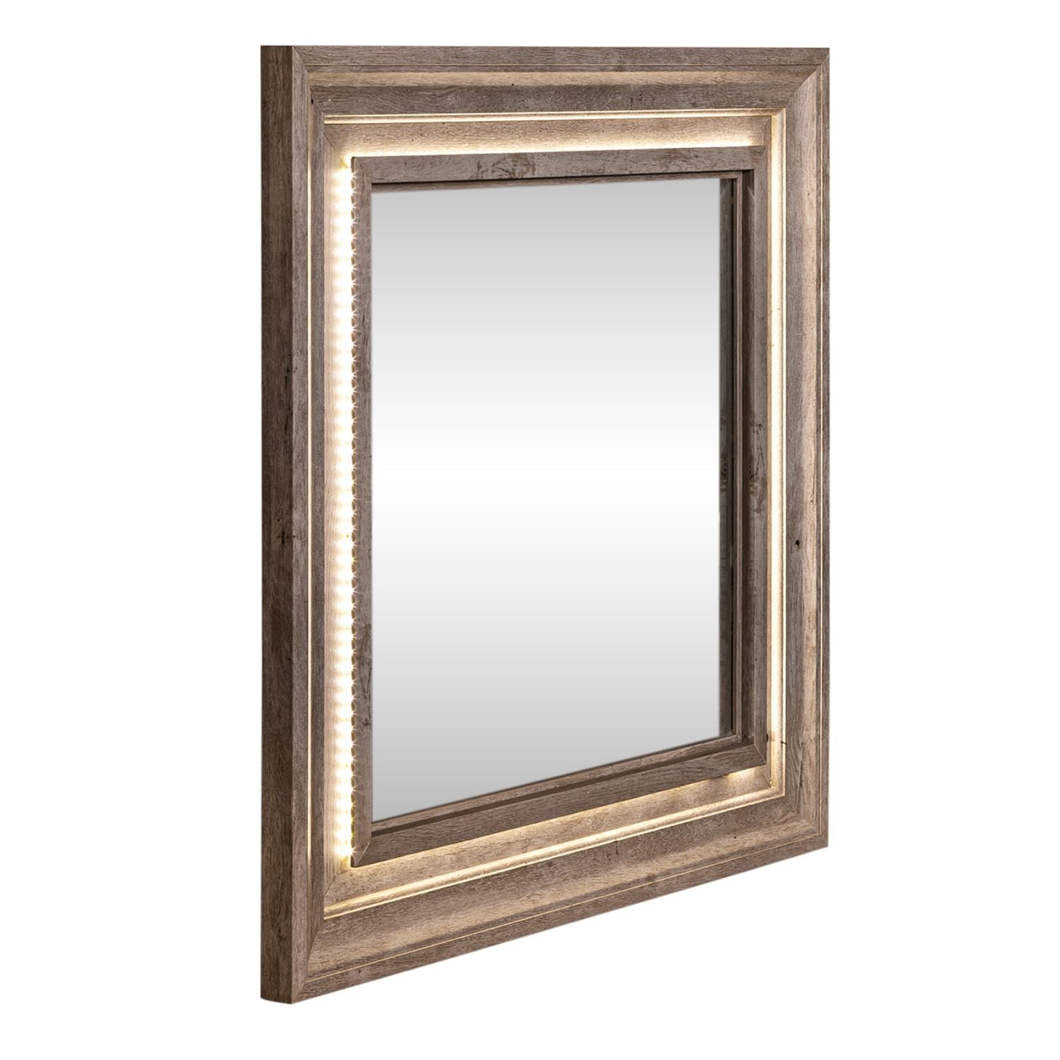 Horizons - Lighted Mirror - Gray