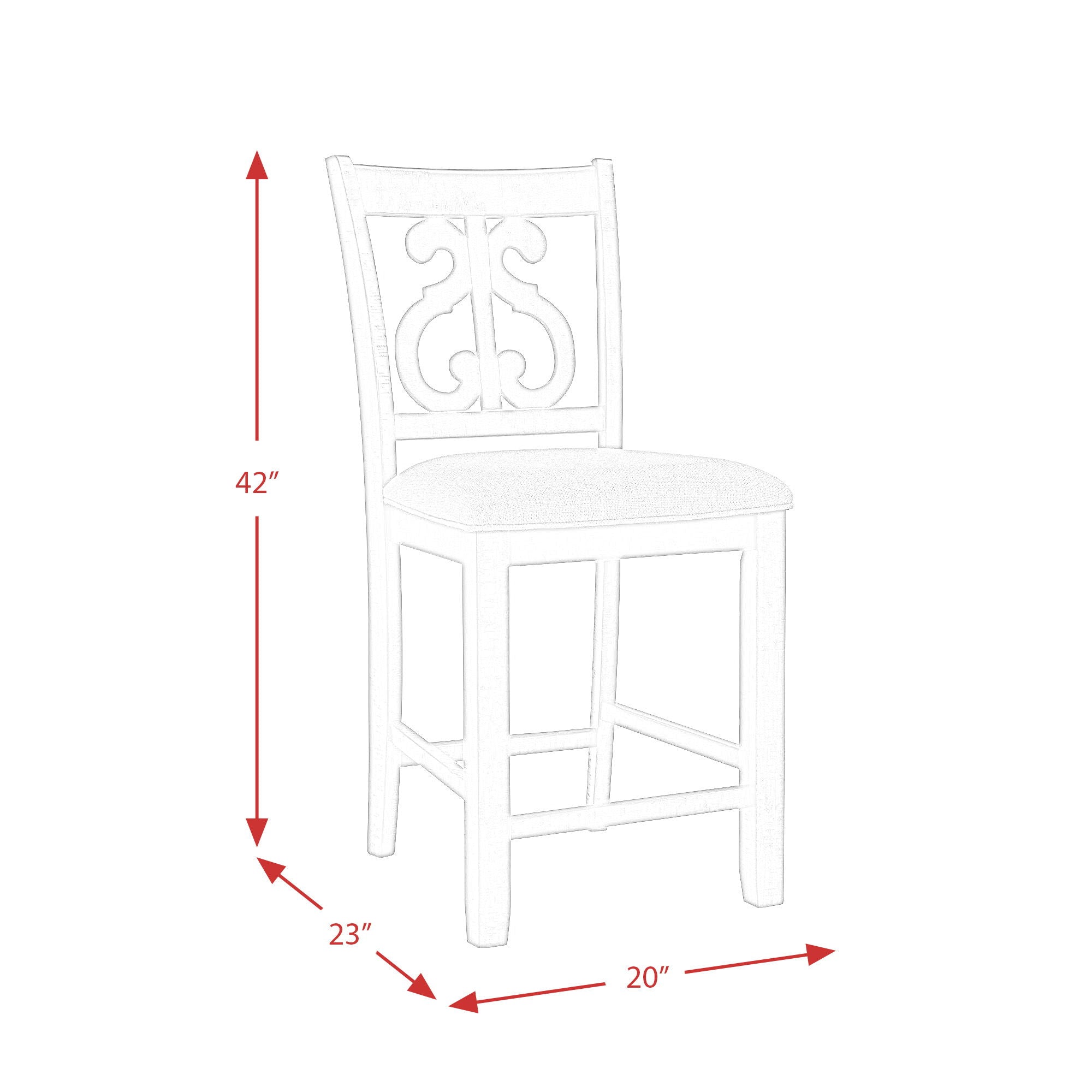 Stone - Counter Height Dining Set