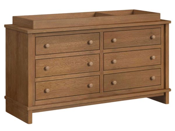 Wyller Oak Crib With Guard Rail from Elements