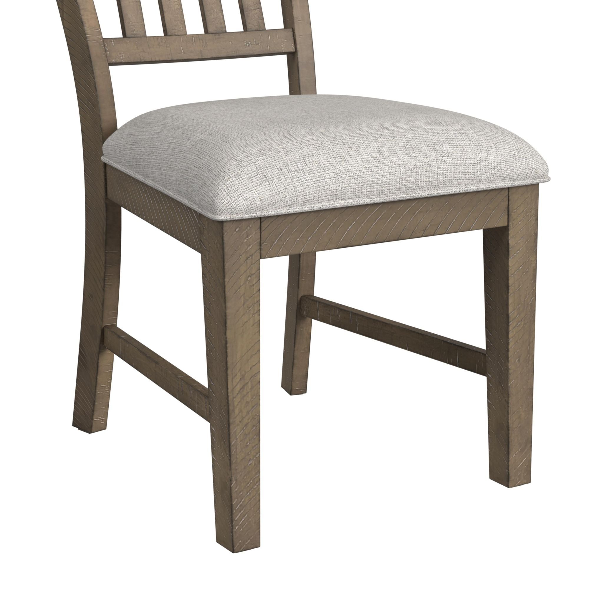 Yellowstone - Dining Side Chair (Set of 2) - Medium Brown / Gray