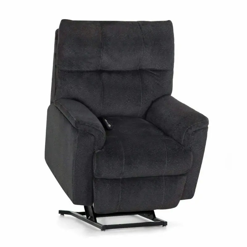 Crazy Low Price - Franklin Furniture - Finn 3 Motor Bed-Lift Chair w-Power Headrest, Lumbar-Seat Massage, Holds up to 500 lbs - 4418-ONYX