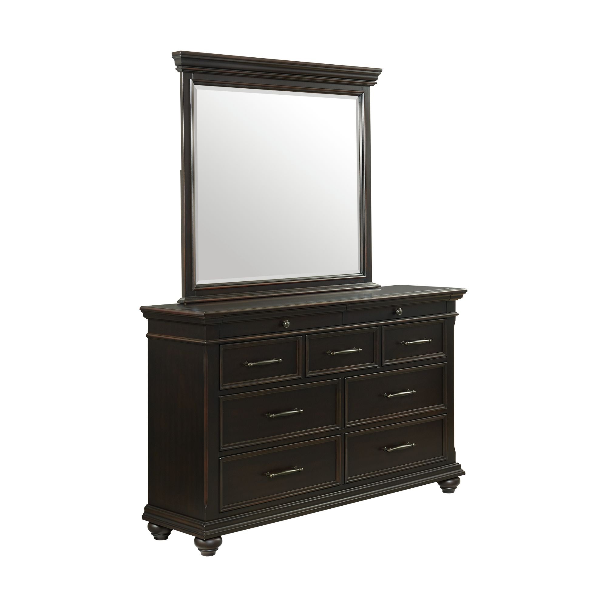 Crazy Low Price Slater Black Queen or King 4 Piece Storage Bedroom Collection from Elements