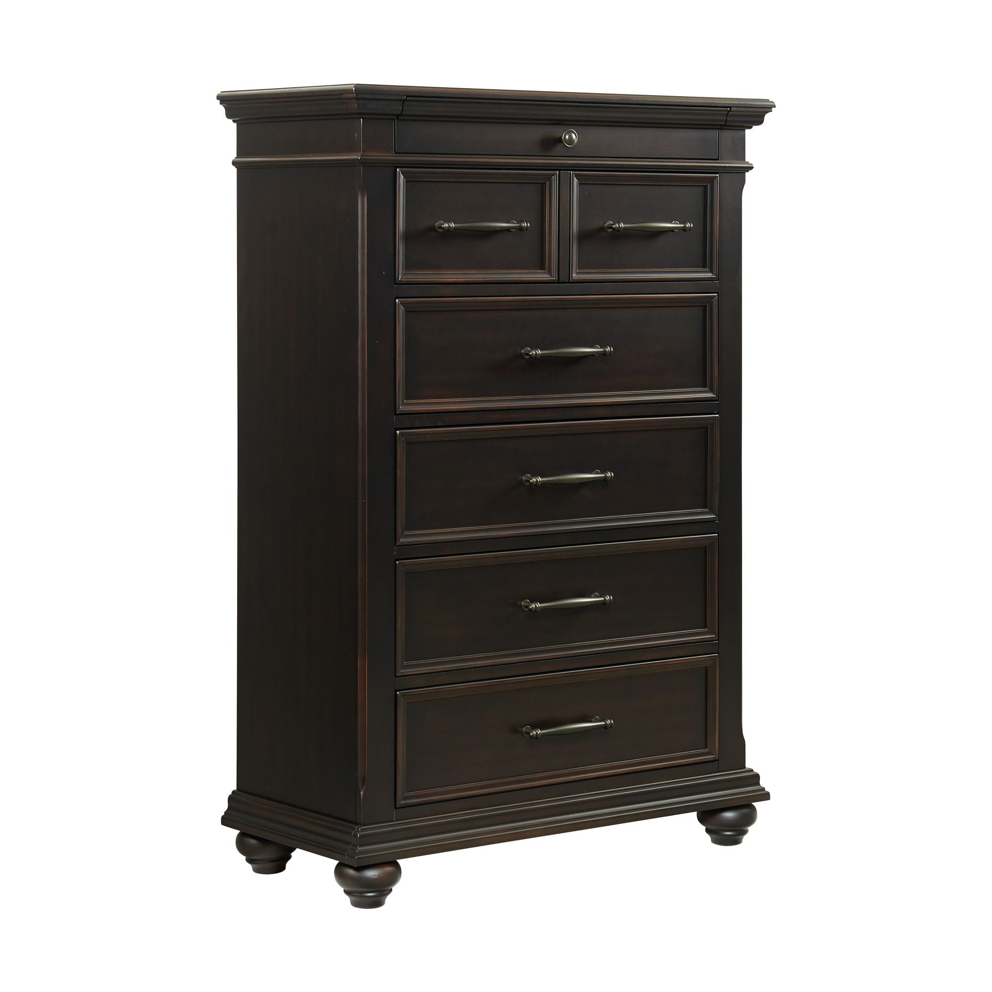 Crazy Low Price Slater Black Queen or King 4 Piece Storage Bedroom Collection from Elements
