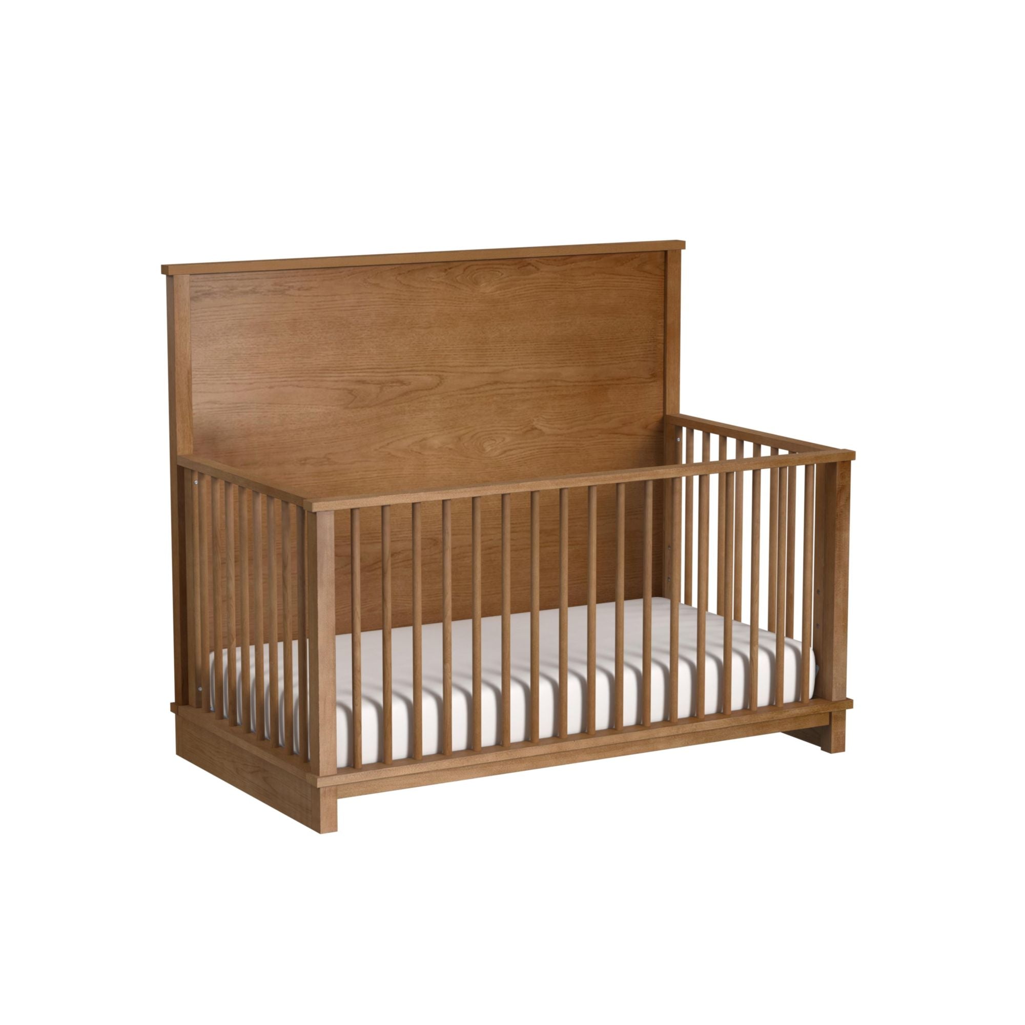 Wyller Oak Crib With Guard Rail from Elements