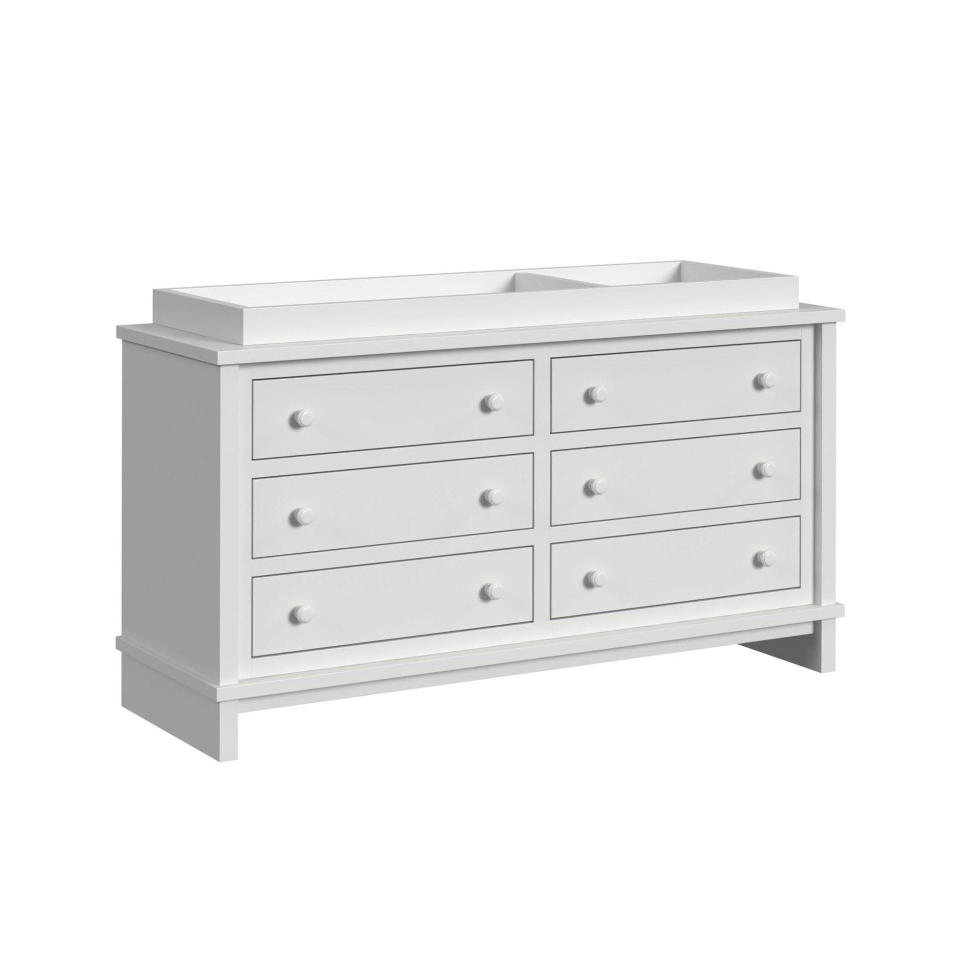 Wyller White Crib With Guard Rail from Elements