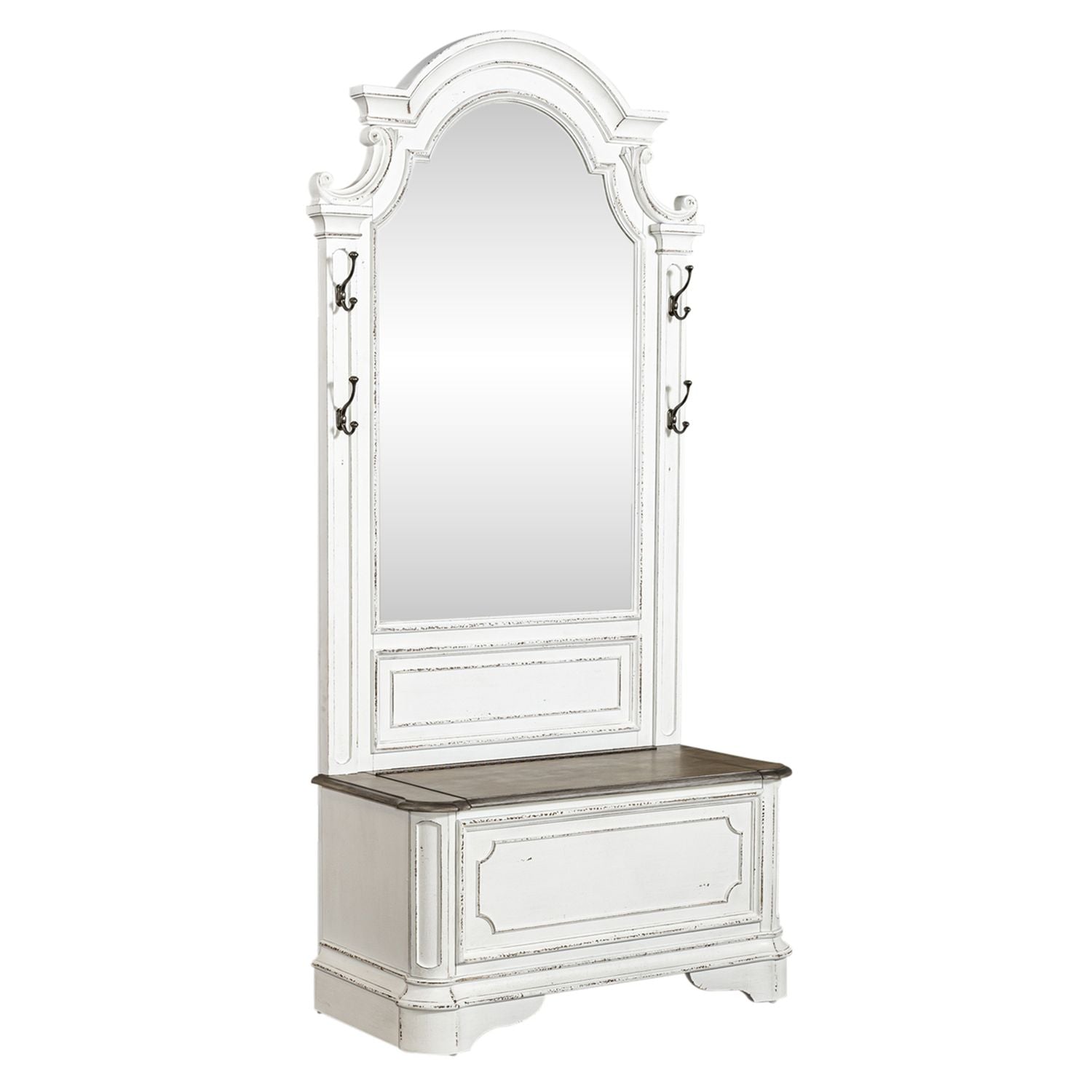 Crazy Low Price-2 Piece Magnolia Manor Hall Tree Set by Liberty Furniture