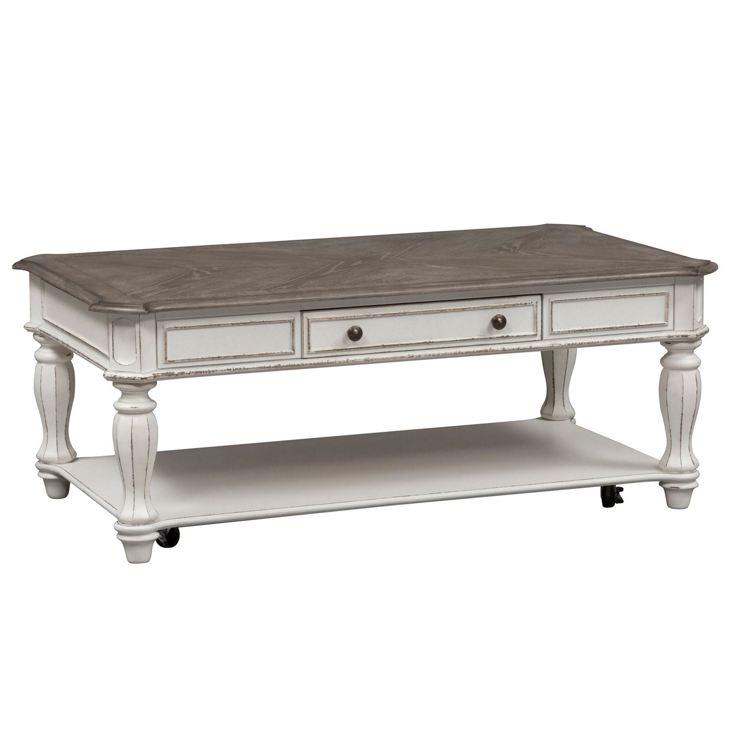 Rectangular Magnolia Manor Cocktail Table by Liberty Furniture