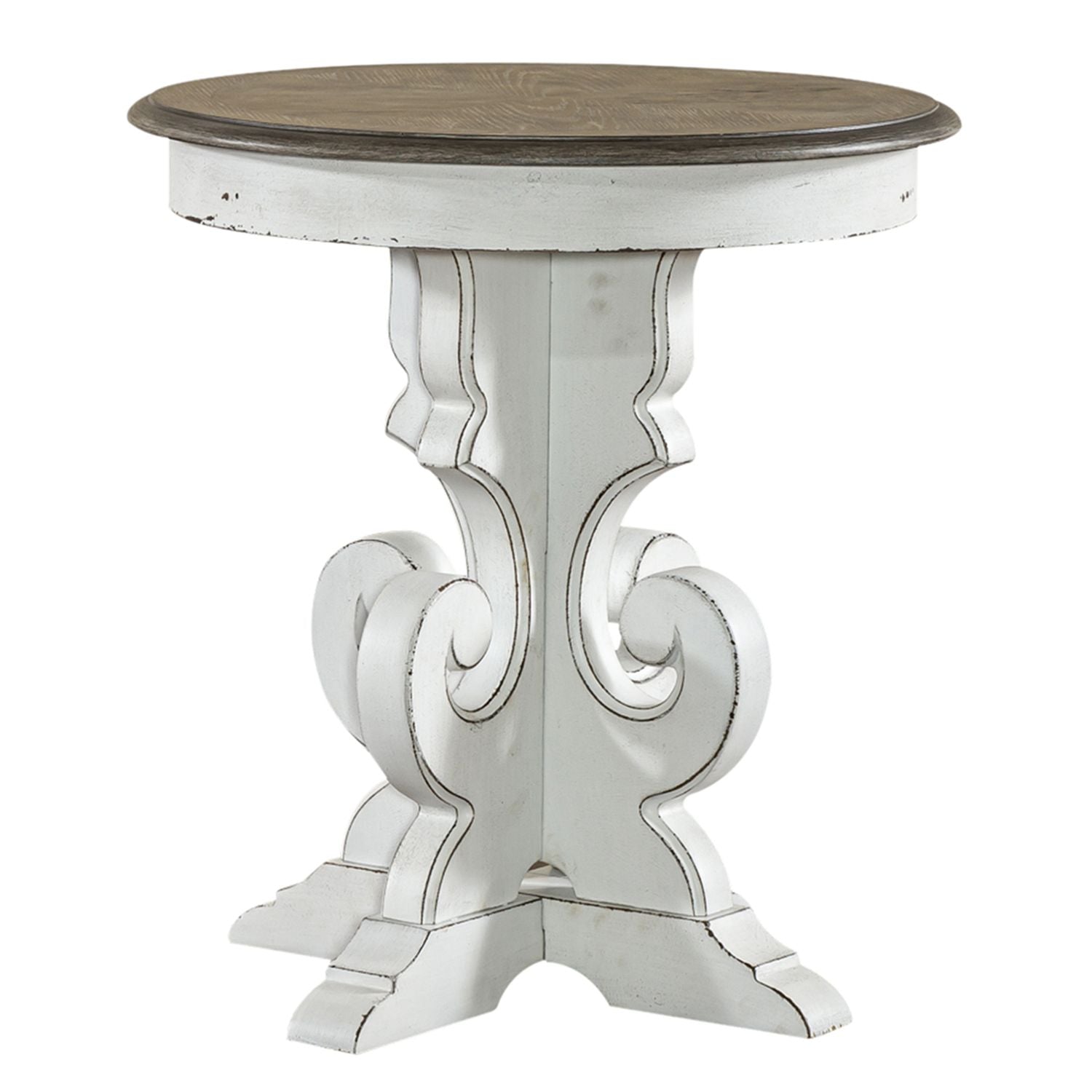 Crazy Low Price - Magnolia Manor Round End Table W22 x D22 x H24