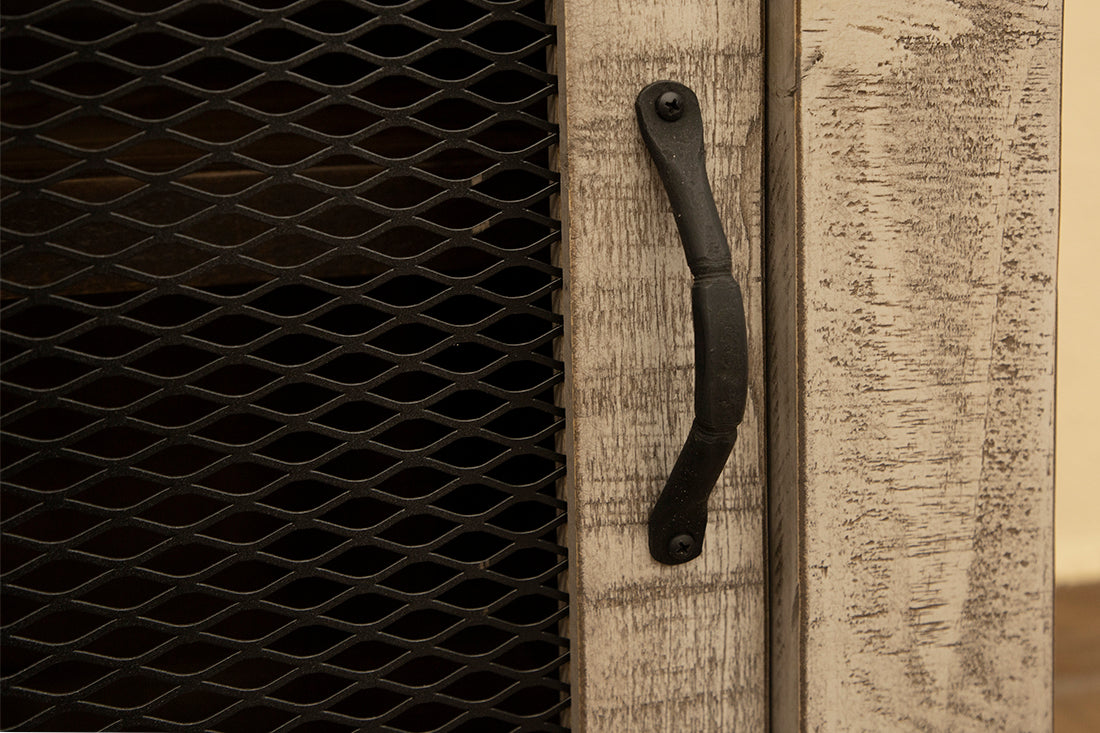 Pueblo Gray TV Stand Collection Model: IFD3401TVSTANDS SOLID WOOD