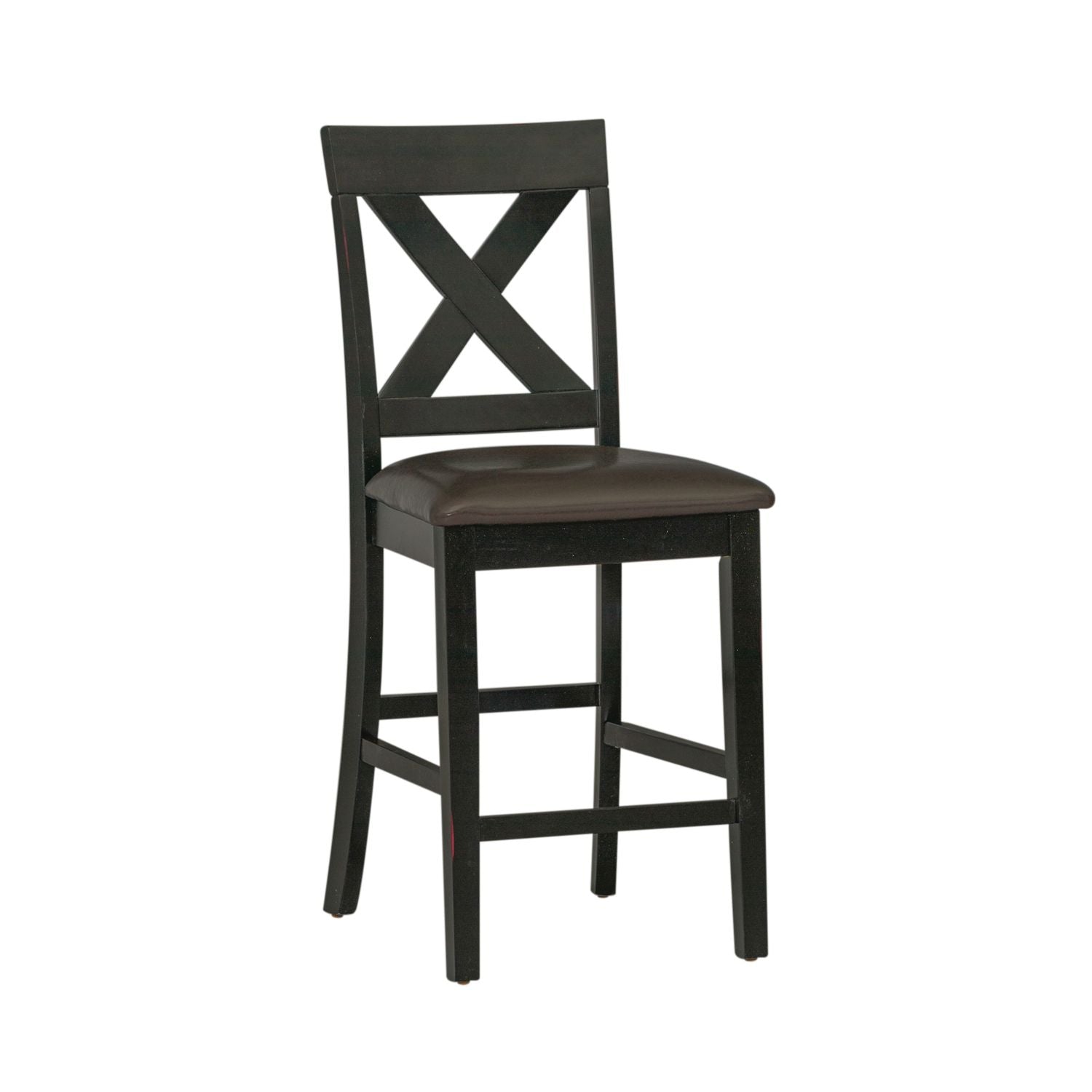 Thornton 7 Piece Gathering Table Set Black Counter Height