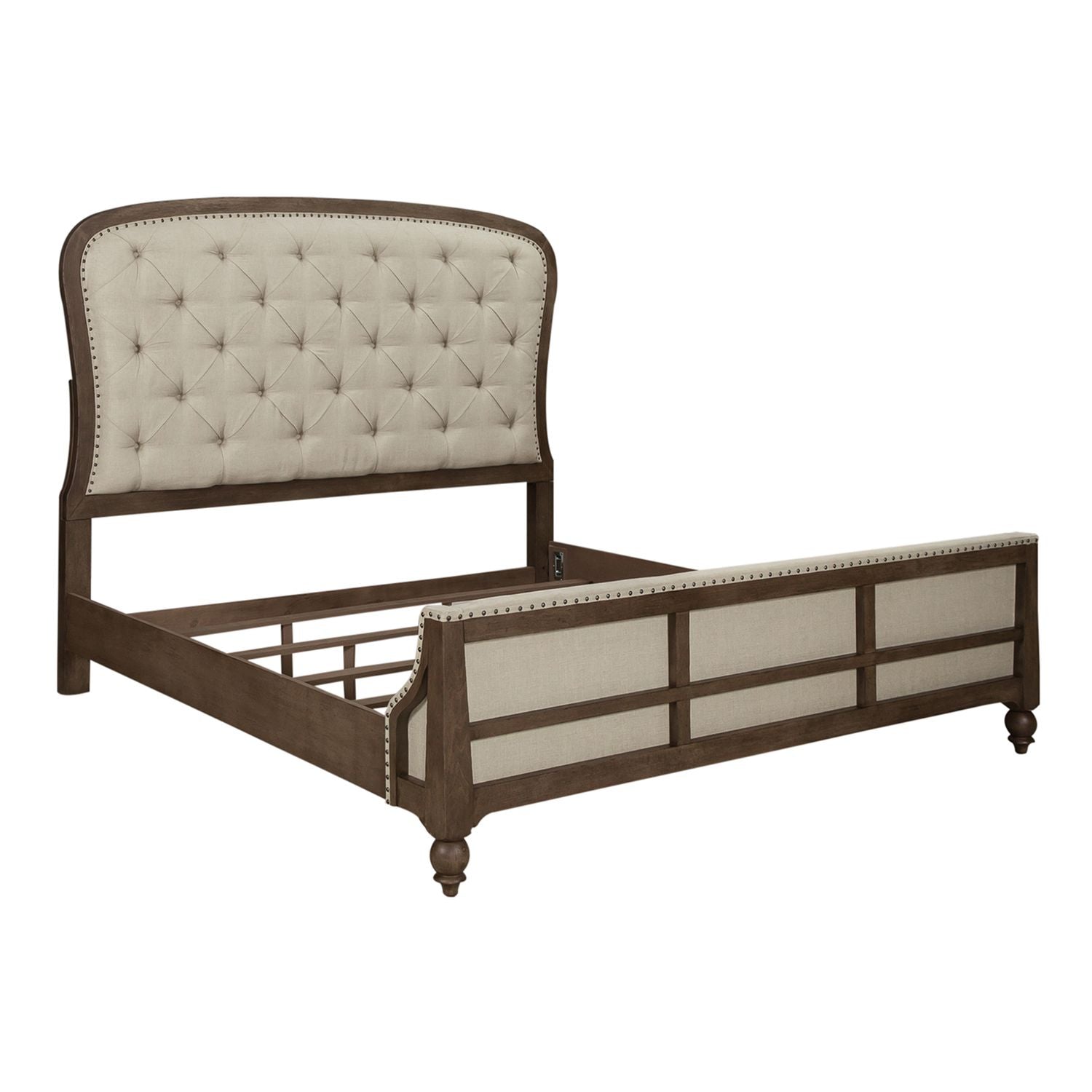 Americana Farmhouse 615-BR Tufted Panel Shelter Bedroom Collection from Liberty Furniture