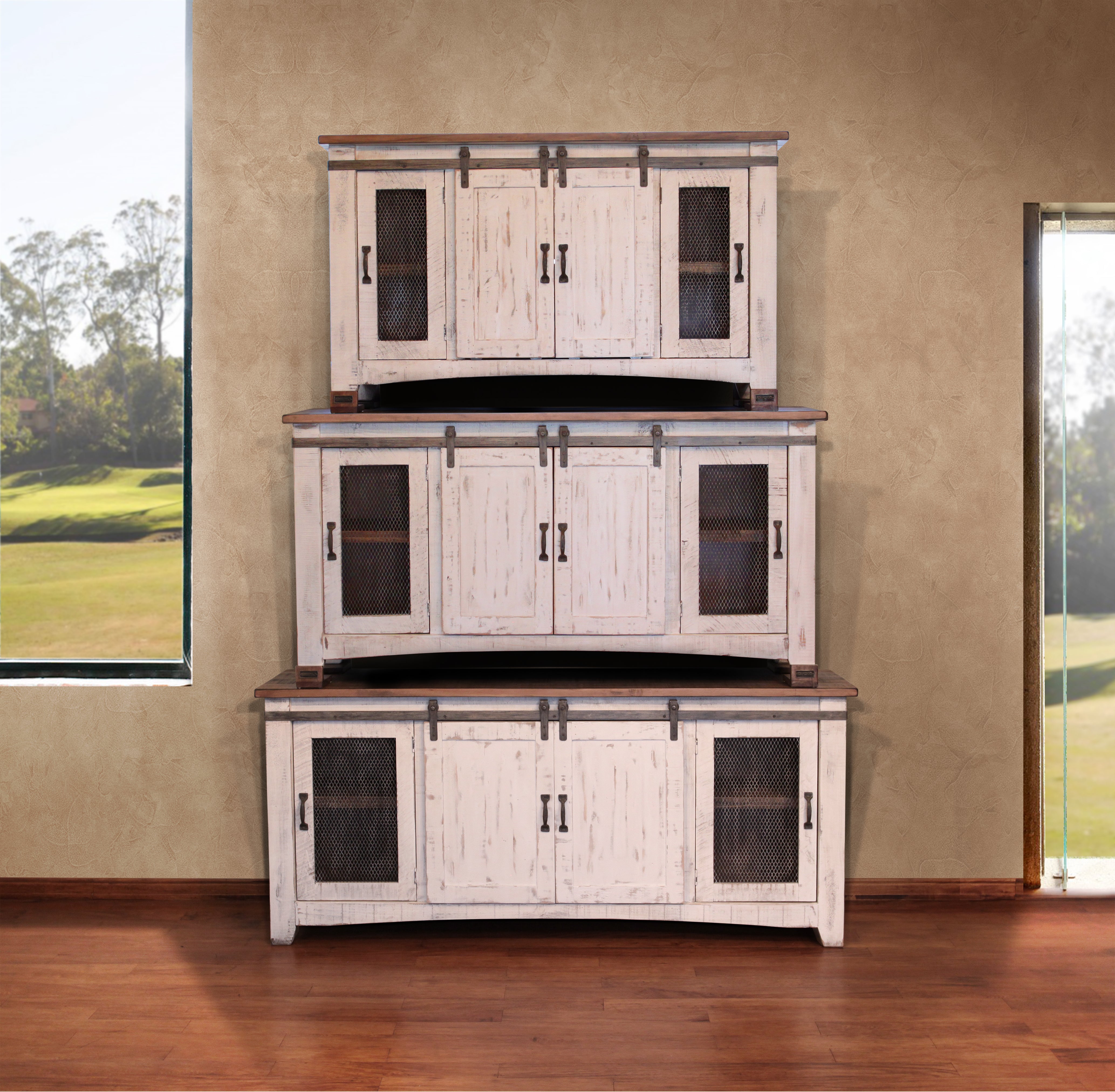 360 PUEBLO WHITE Model: IFD360TV-STANDS
