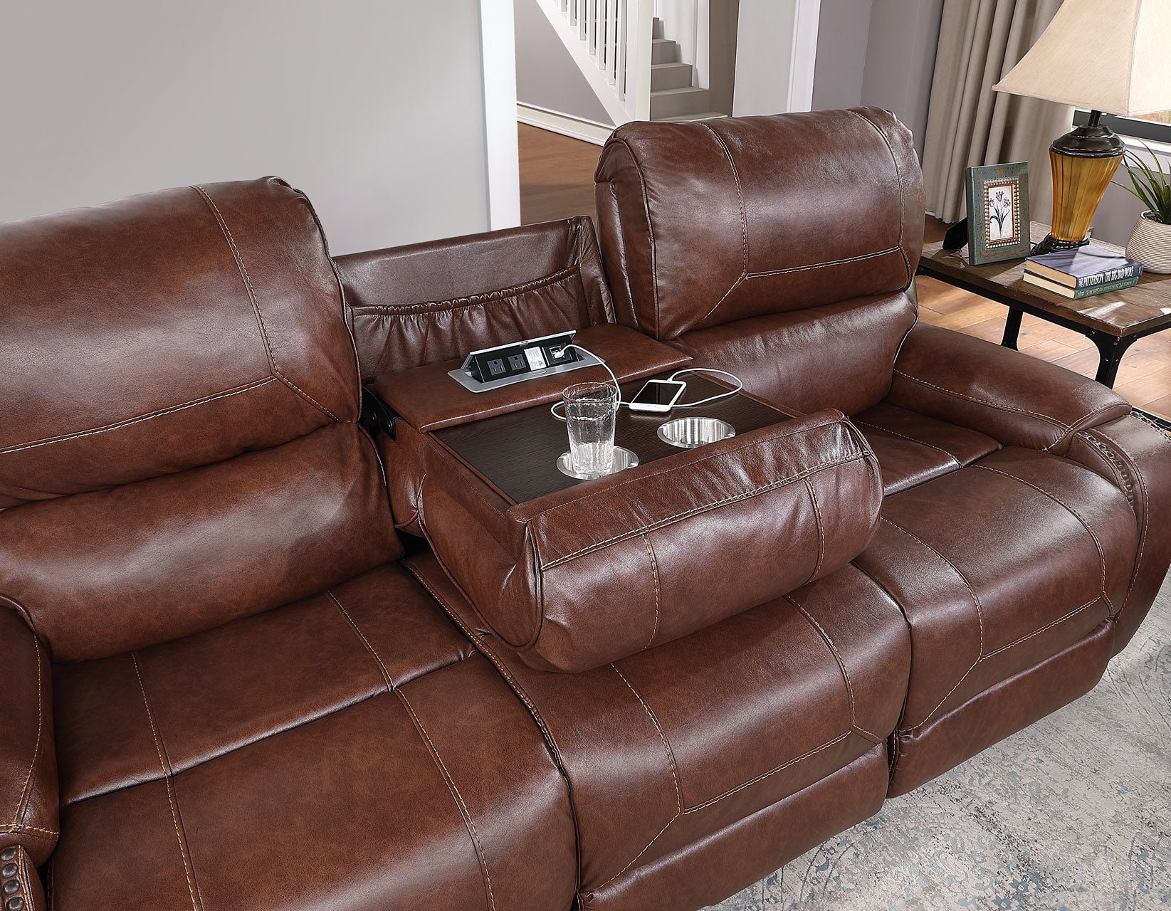 Crazy Low Price - Keily Brown 3 Piece Manual Motion Collection by Steve Silver - Gun Barrel