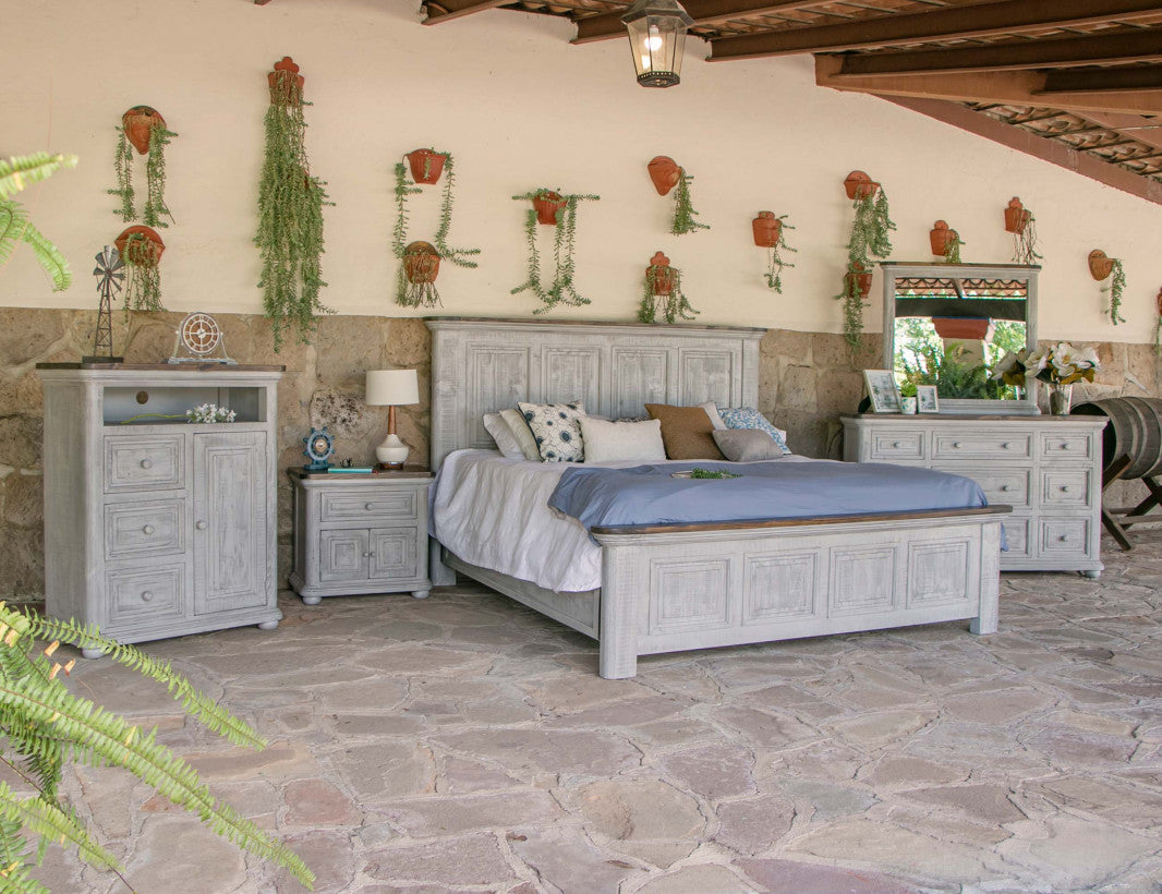 Luna Gray Bedroom Collection IFD7651BEDROOM