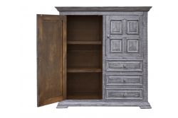 Terra Gray Bedroom Collection Model: IFD1041BEDROOM SOLID WOOD