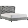 Linda Upholstered Bed by Crownmark