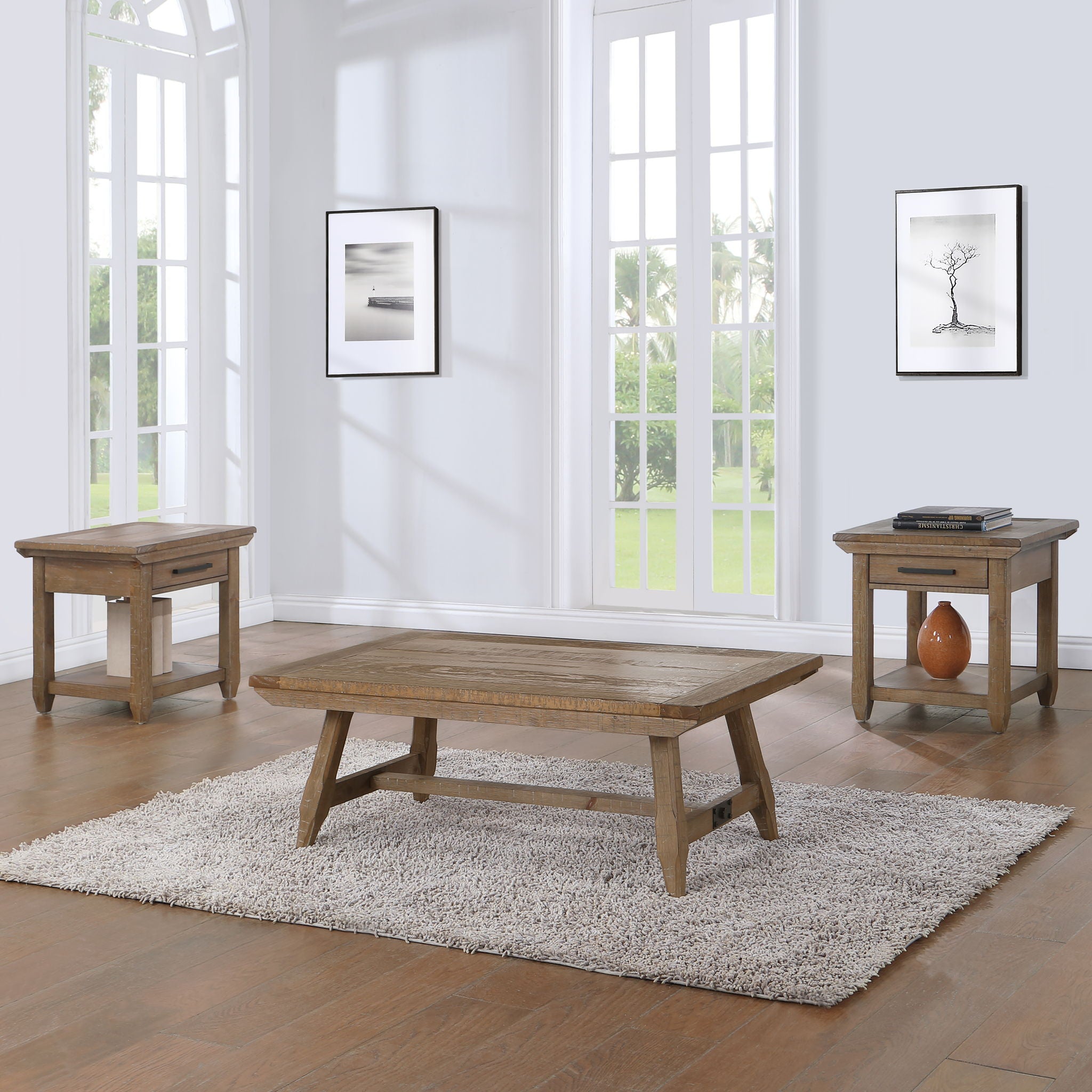 Riverdale - Coffee Table - Brown