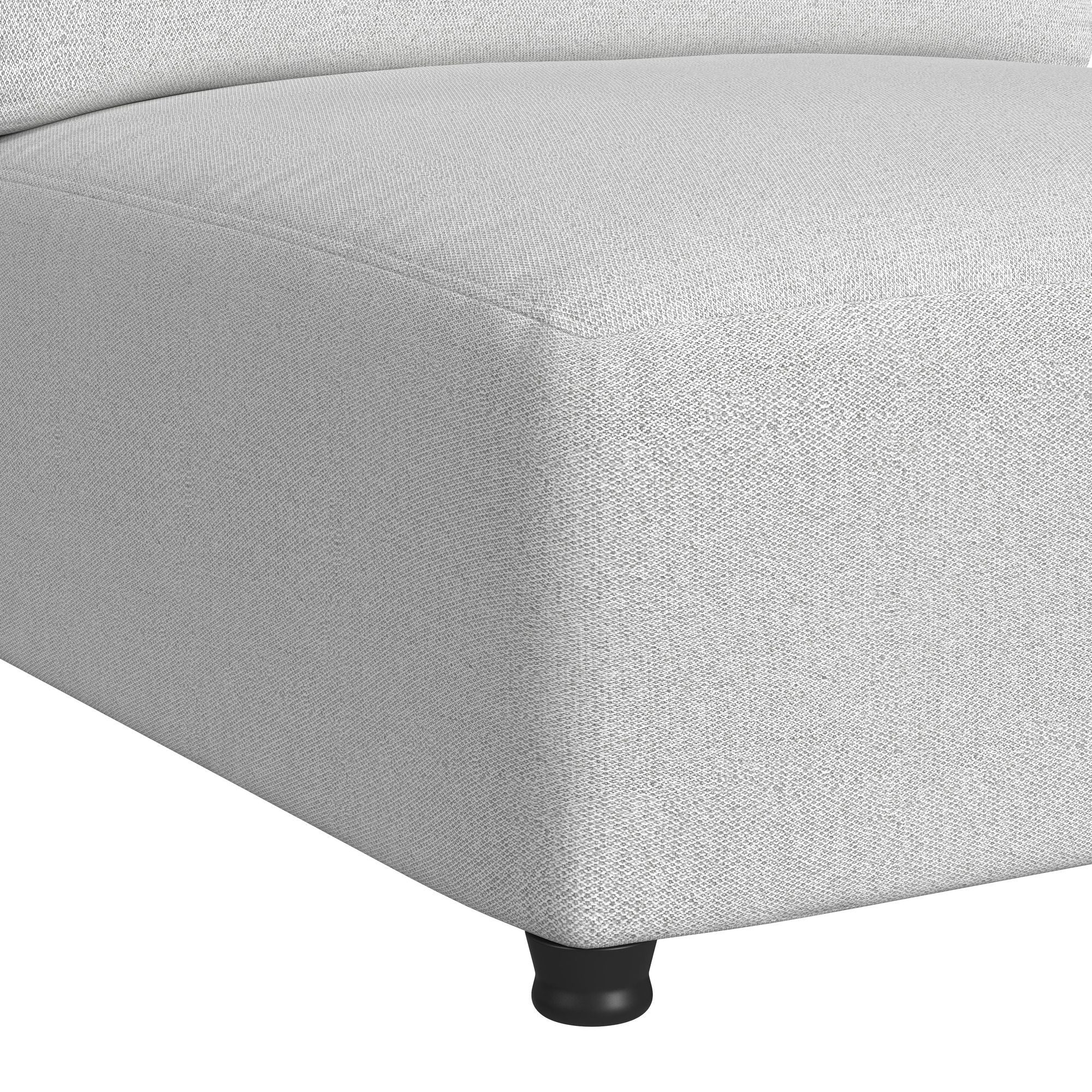 Zandara - 5 Piece Modular Set Sectional With Ottoman - Beige