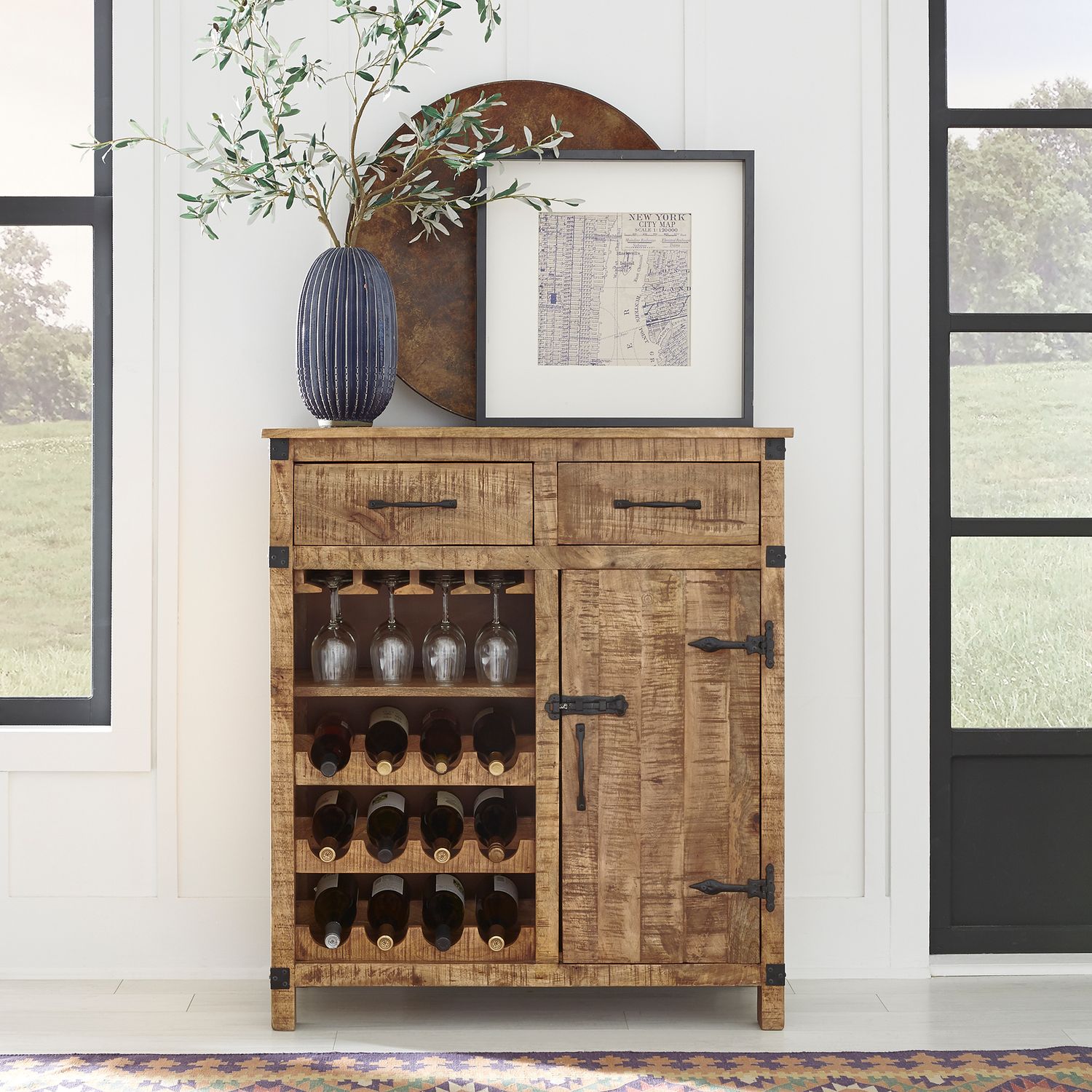 Crazy Low Price - Wine Accent Cabinet Liberty SKU: 2080-AC3742