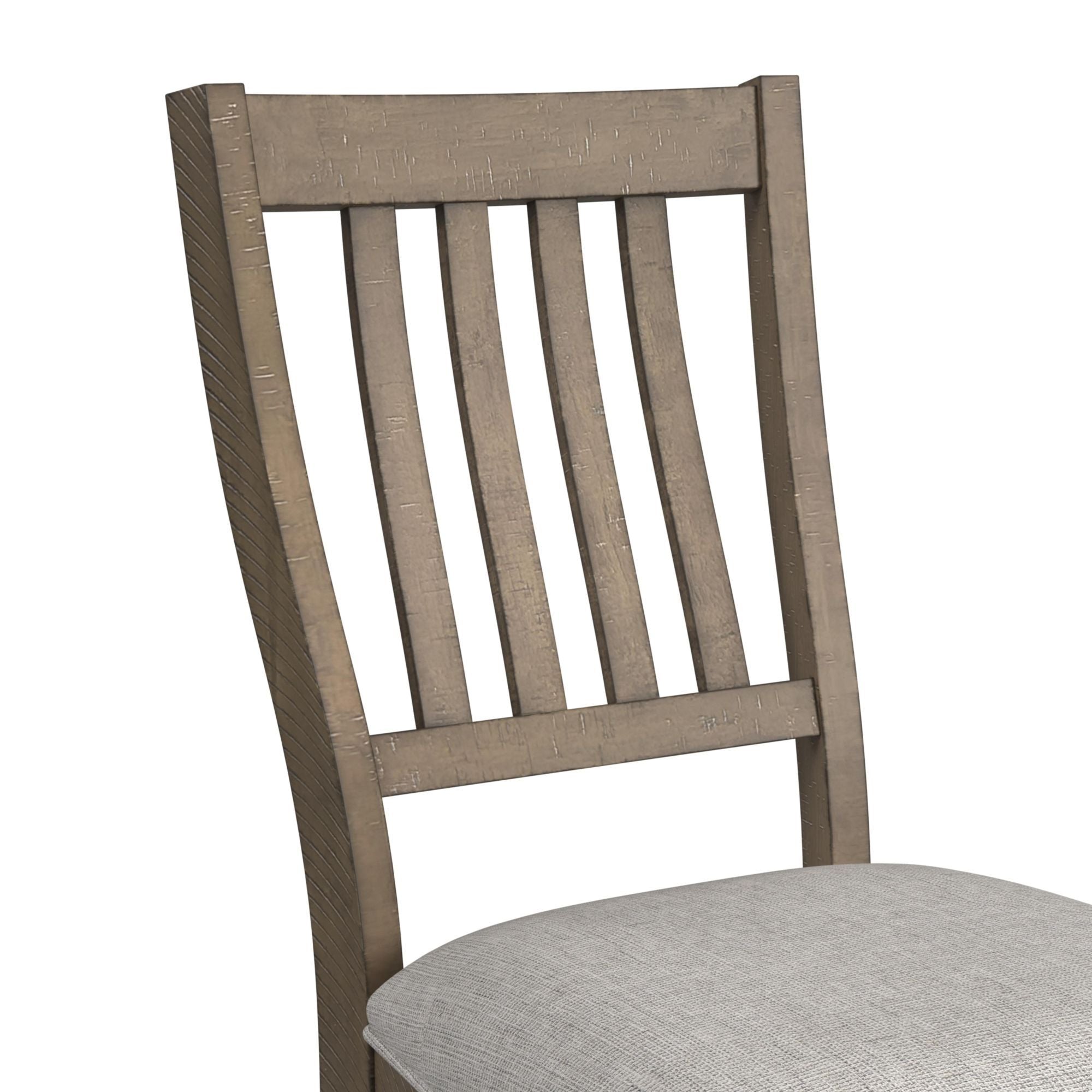 Yellowstone - Dining Side Chair (Set of 2) - Medium Brown / Gray