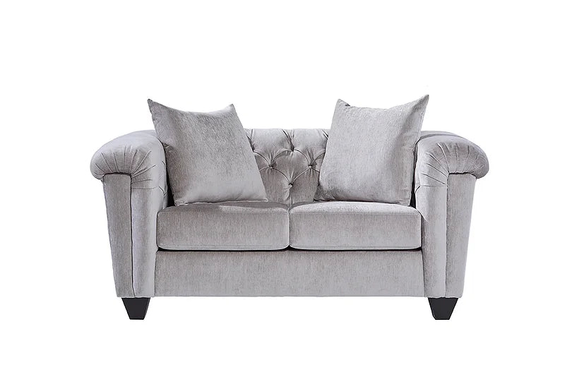 S22900 Lush Silver 3pc. Sofa, Love Seat and Chaise